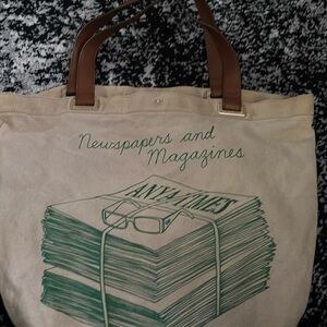 ANYA HINDMARCH CANVAS BAG